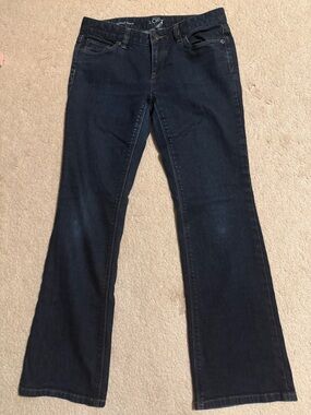 LOFT Dark Blue Original Bootcut Jeans